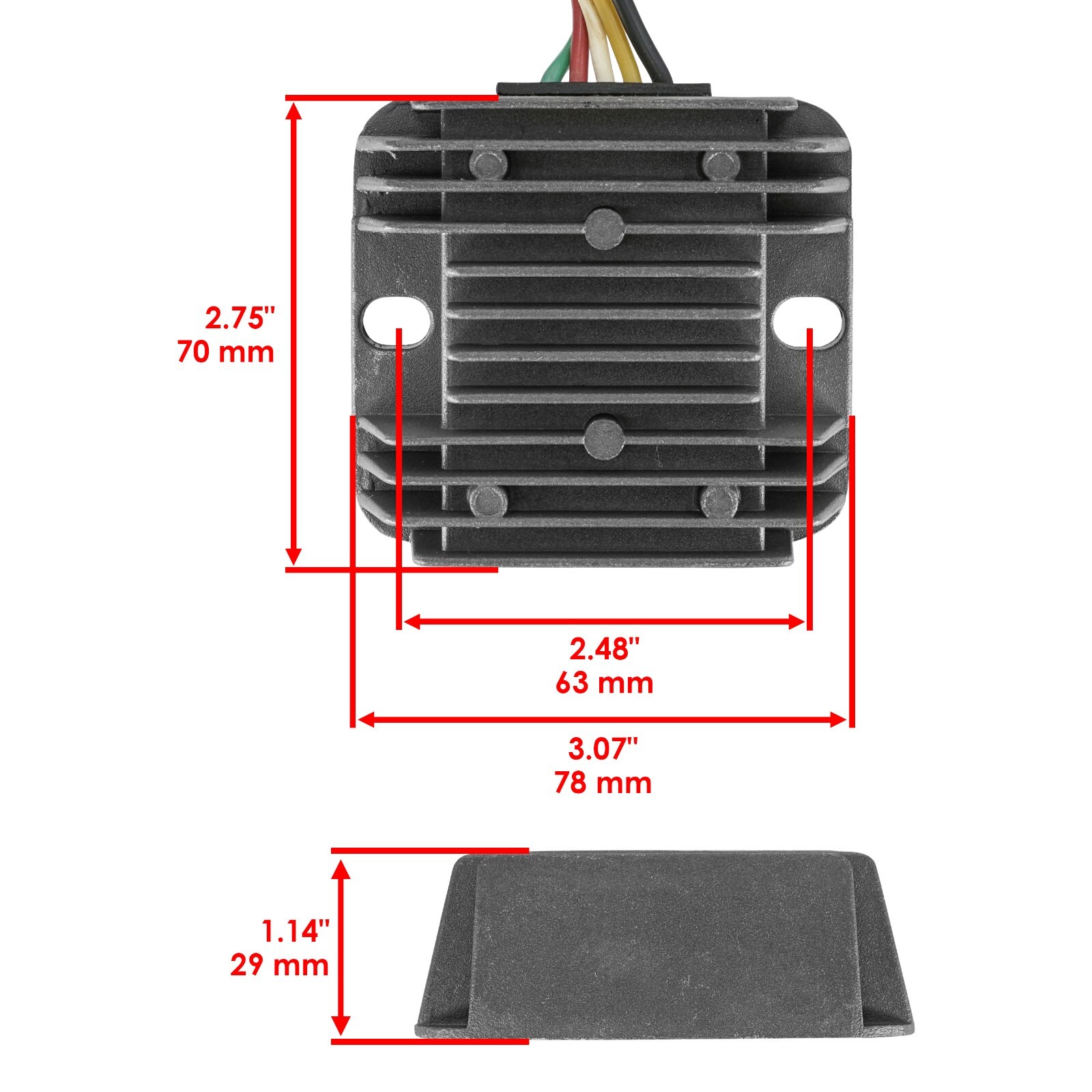 Regulator Rectifier for Suzuki Gn250 1982-83 85 88 / 32800-05300 32800-05320
