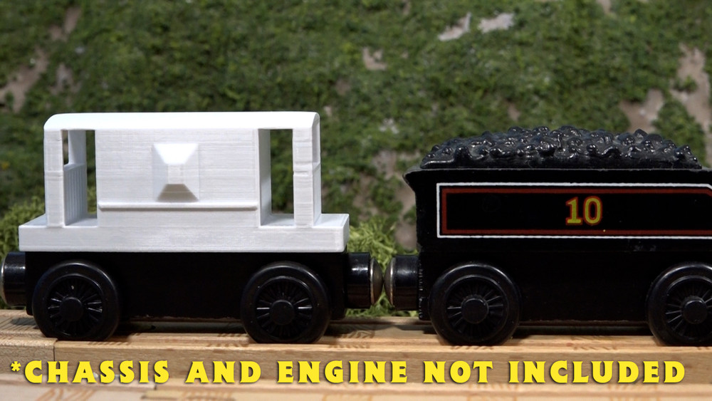 Custom Brake Van Thomas Wooden Railway 3D Printed