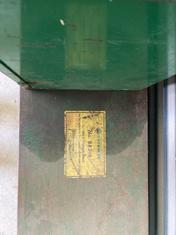 Hydraulic Rigid Conduit Bender