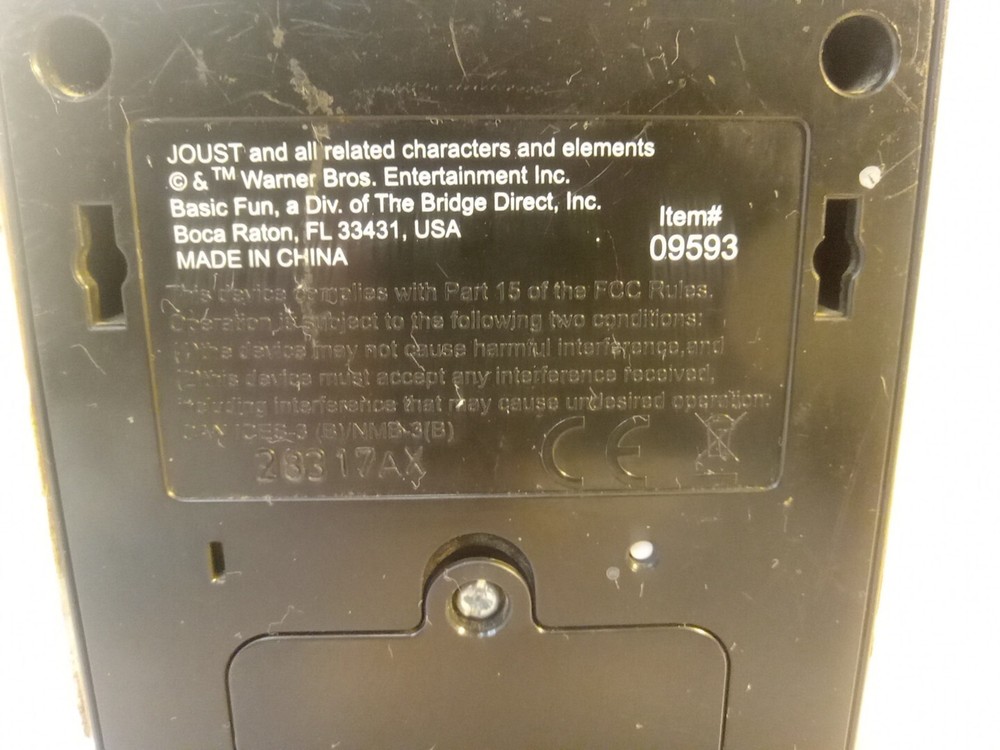 Joust Mini Arcade by Midway Classic Arcade Handheld Electronic Game WORKING!