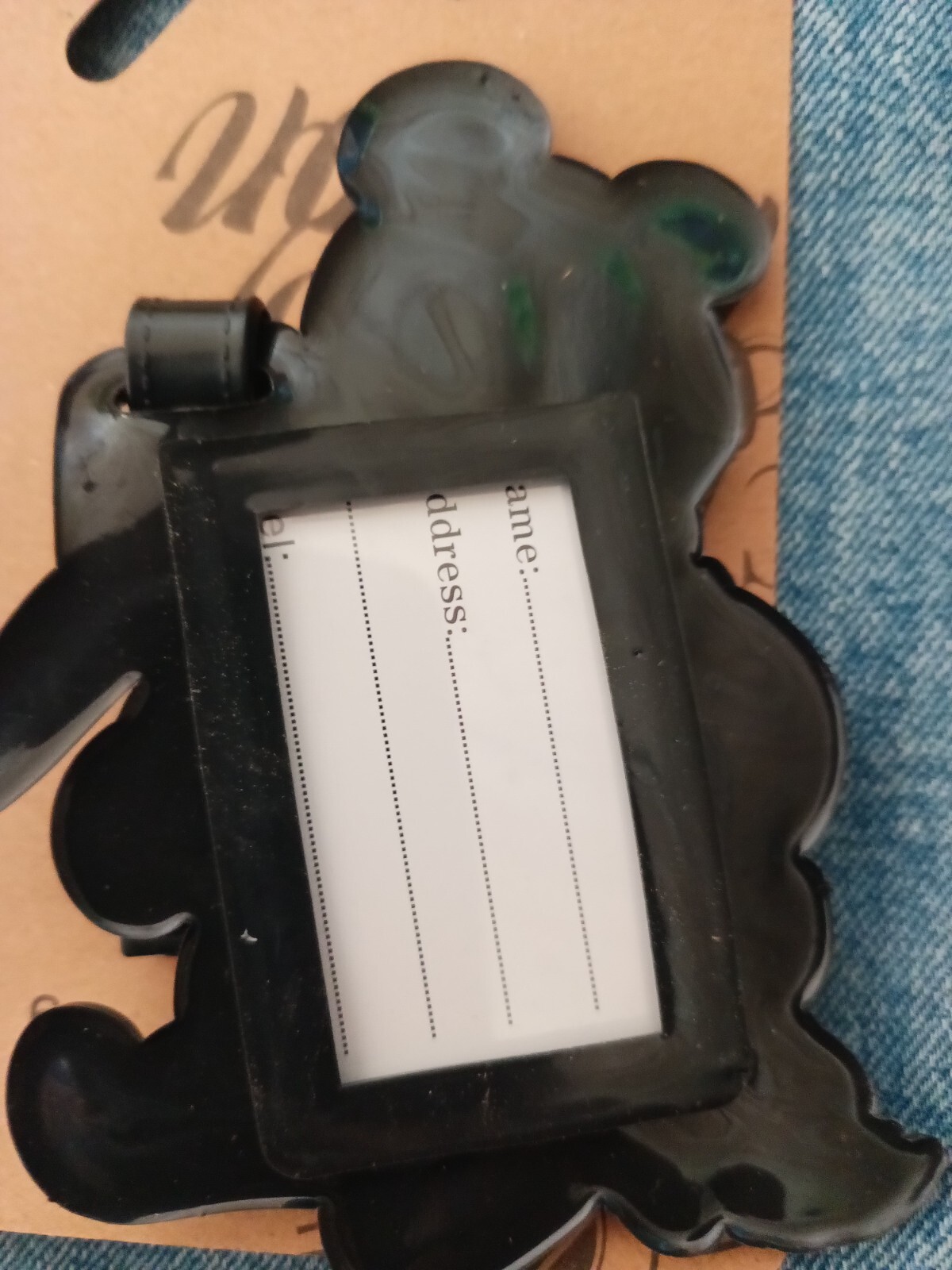 WINNIE THE POOH AND EEYORE LUGGAGE TAG / BACKPACK HANGER - NEXT DAY SHIPPING