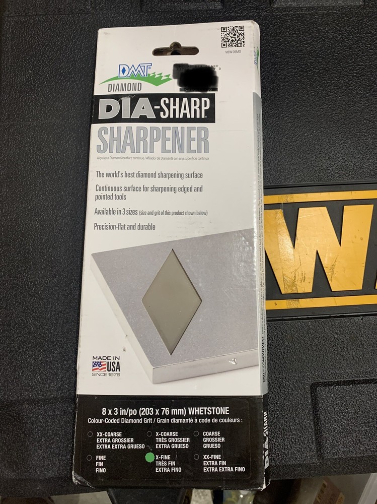 NEW DMT, 8" Dia-Sharp Continuous Diamond Bench Stone, Extra Fine