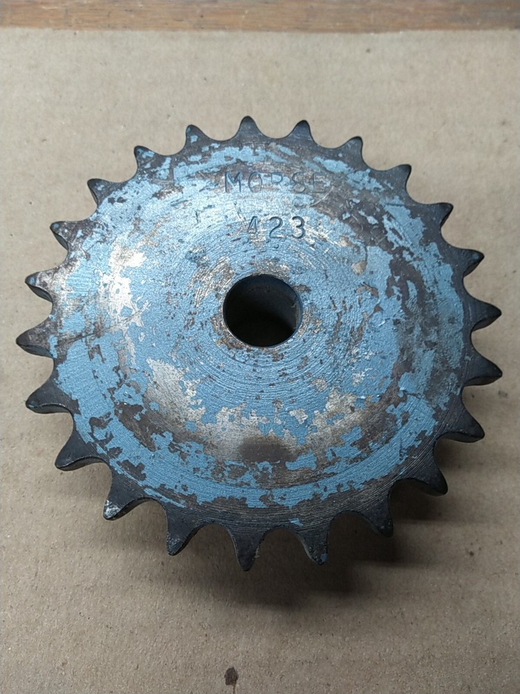 Morse 40B23 Sprocket 23-Tooth #40 Chain Plain 5/8" Bore
