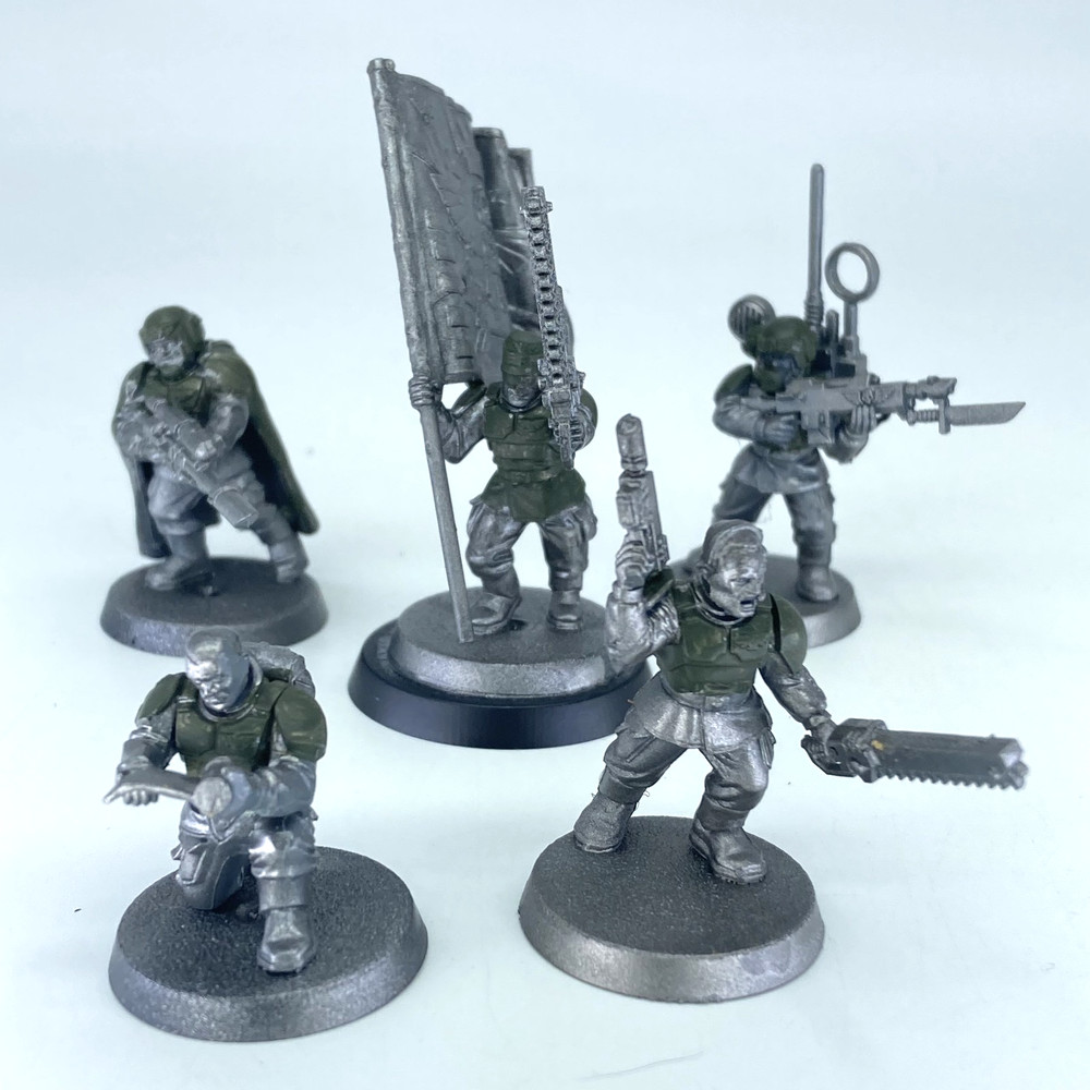 Cadian Command Squad - Imperial Guard - Warhammer 40K Games Workshop C4906