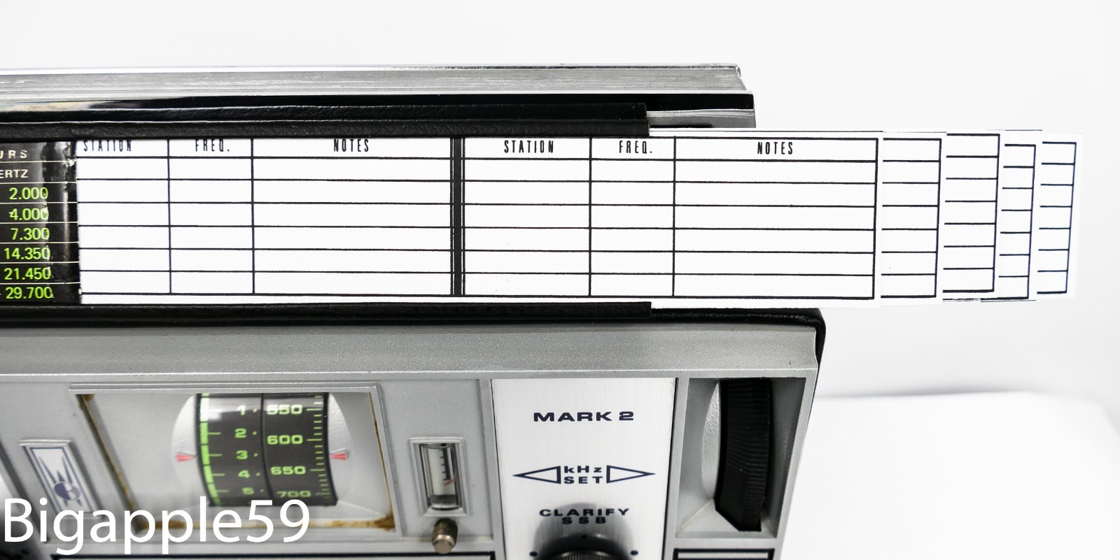 Barlow Wadley XCR-30 Mark II Radio Receiver w/ Documents **WONDERFUL SENSITIVITY