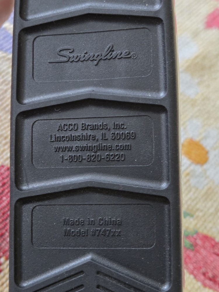 Swingline Grey Stapler Model # 747 Acco Brands - EUC