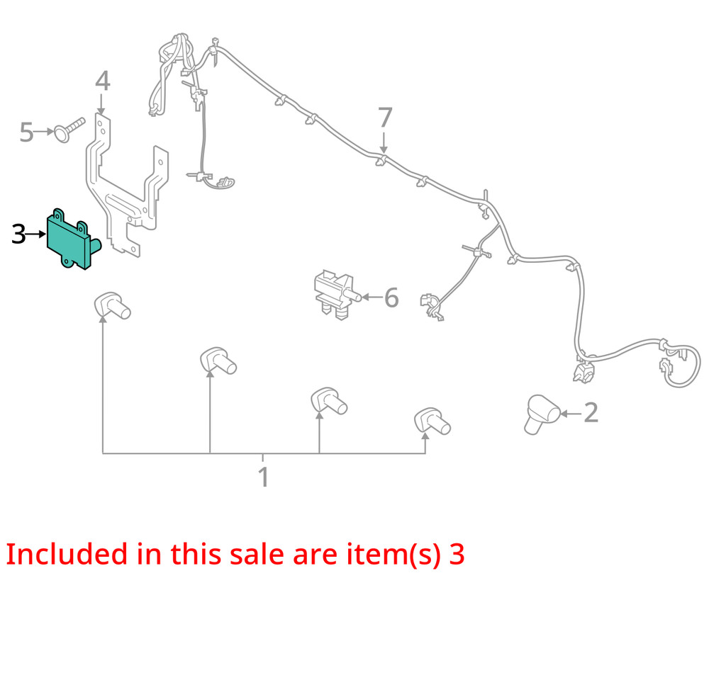 2021 Ford Edge Front Camera/Projector 3059105