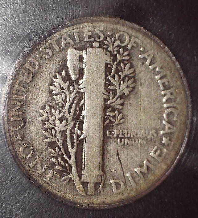 1921 Mercury Dime, ICG G4, Key Date