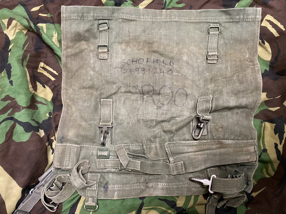 British Army P58 Pattern 1958 Webbing Cape Carrier Grade 1