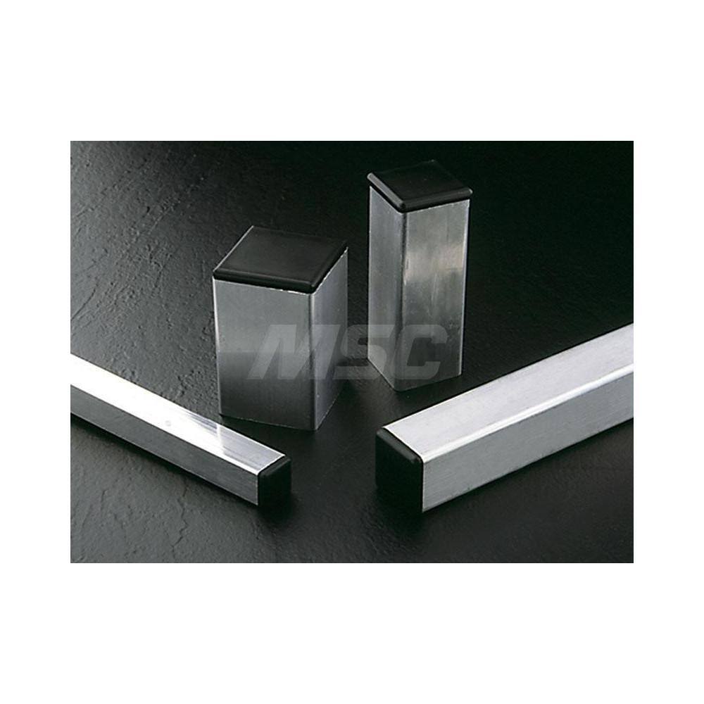 Caplugs Square Head Plug 1-1/4" OD, Polyethylene, Black