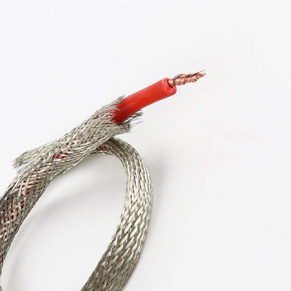 Tinned Copper Wire Shielding Ground Straps Braided Electrical Core Cable Sleeves