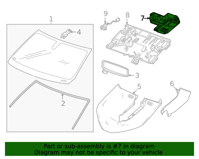 Genuine GM Front Camera 86798016