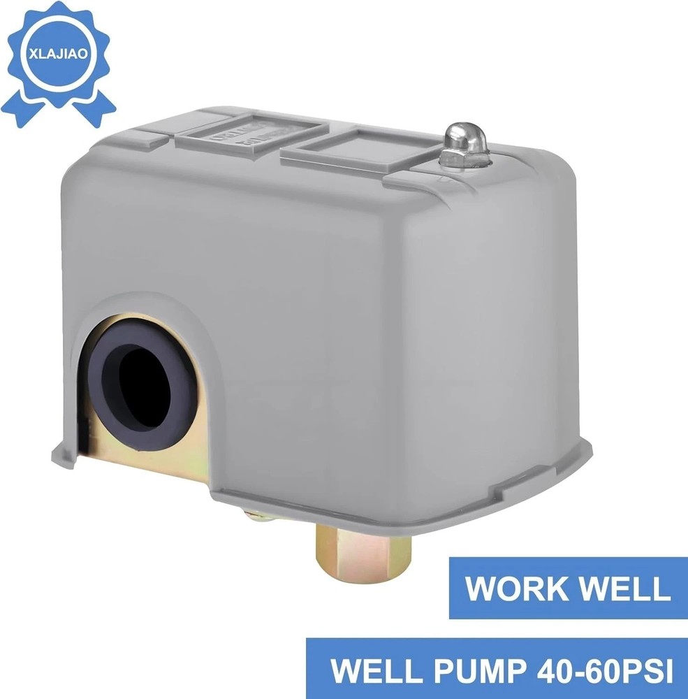 Automatic 40-60 PSI Pressure Switch for Well Pump – Easy Installation & Durable