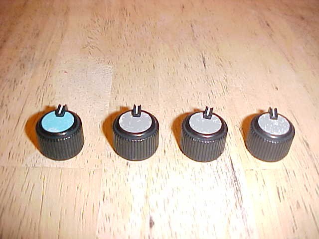 Volume Tone Knobs Vintage 1982 Peavey DECADE Amplifier (4) Rare