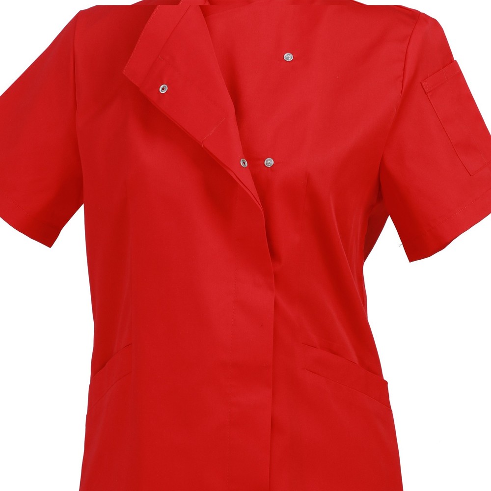Women's Short-Sleeve Chef Coat Jacket