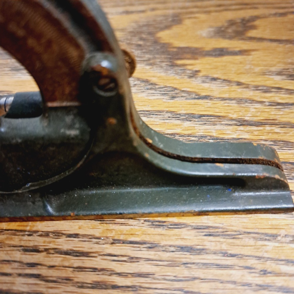 Vintage Protractor With Bubble Level Tool