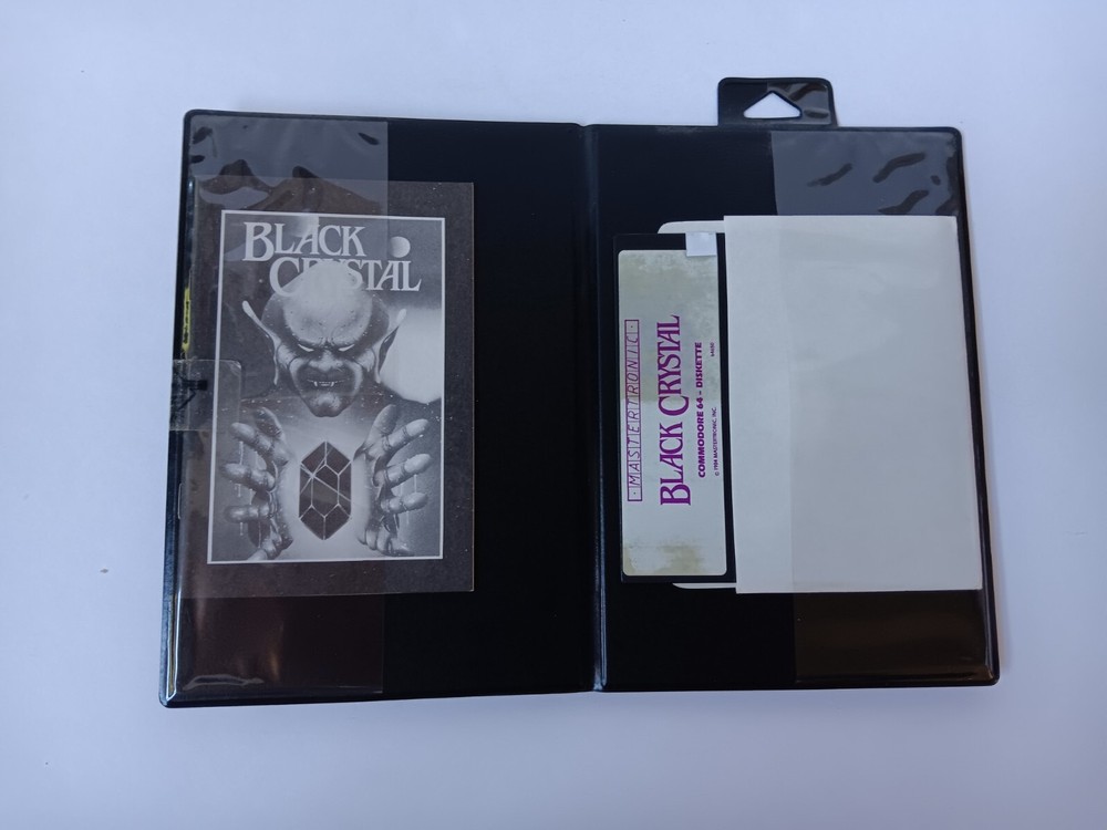 Commodore 64 Black Crystal Computer Game Software Tested/Works
