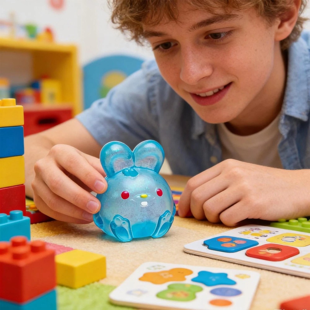 Jelly Hops Scented Super Solid Squish Bunny Random