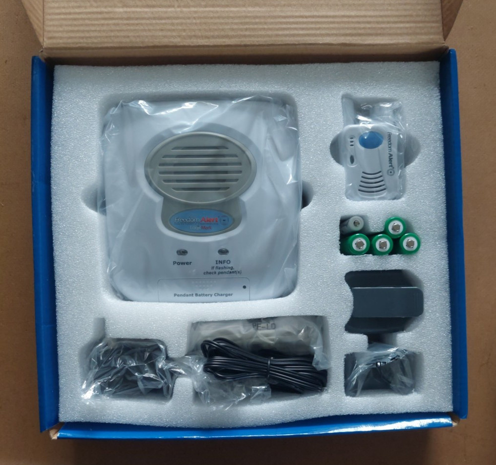 LOGIMARK FREEDOM ALERT PERSONAL EMERGENCY RESPONSE SYSTEM MODEL 35511 NEW OPEN