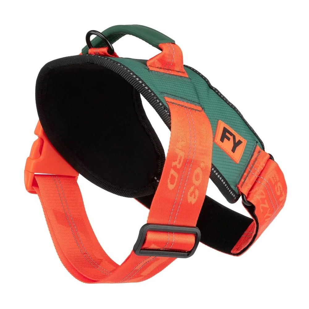 FuzzYard Flash Harness Commando Adjustable Dog Vest w/ Handle Reflective Size M
