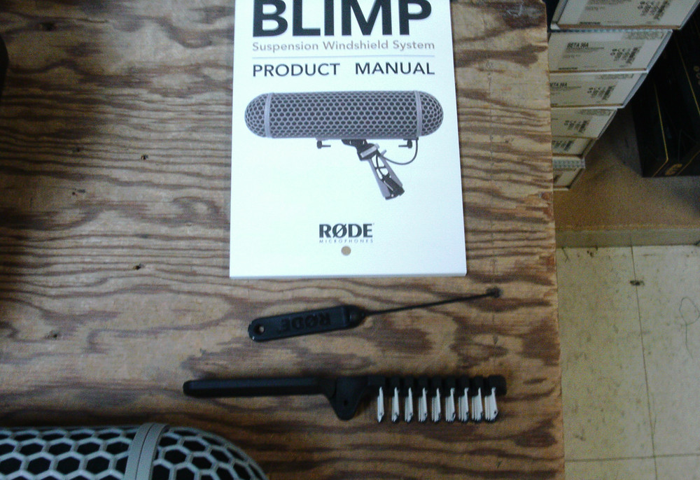 RODE Microphone Blimp, Windshield, and Rycote Shock Mount
