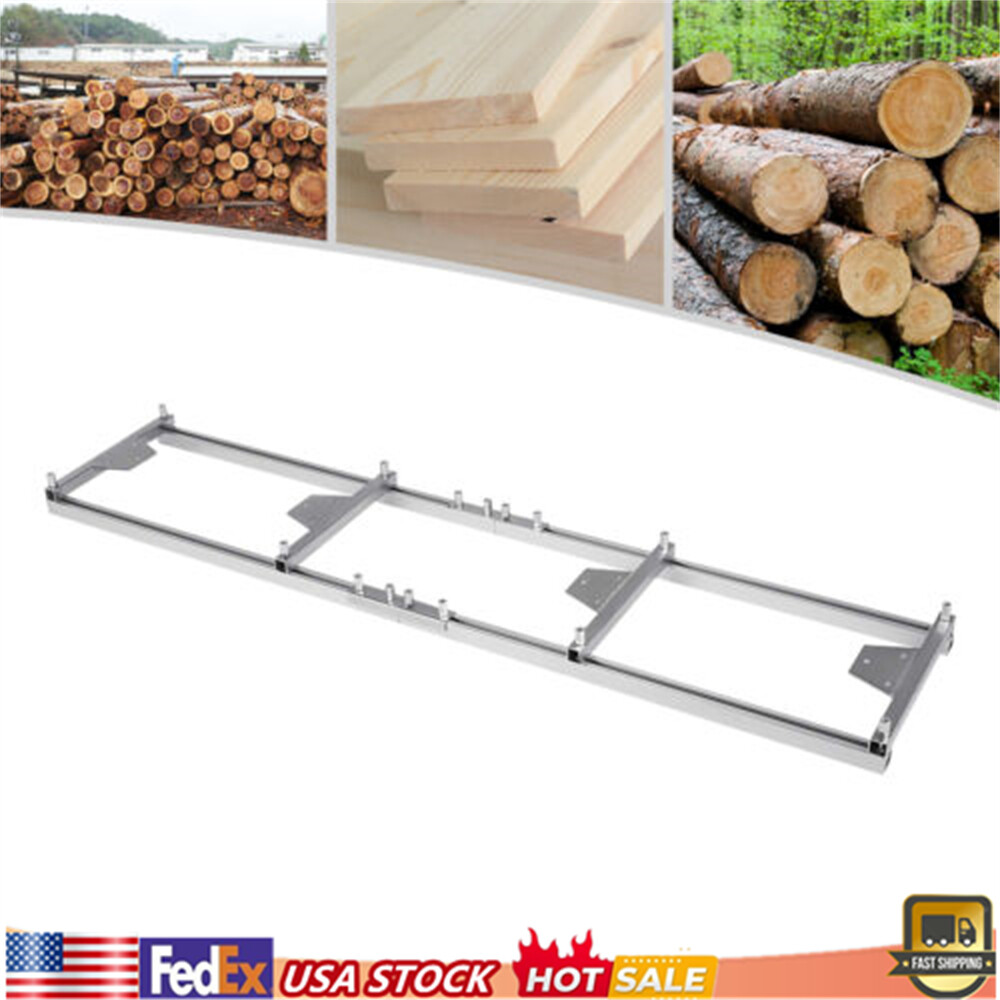 2.7M Professional Milling Rail System Log Chainsaw Mill Guide Set Ladder