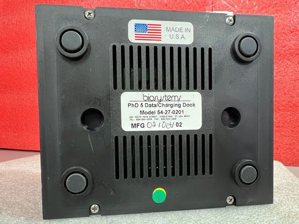 Biosystems 54-27-0201 PHD 5 Data Charging Dock