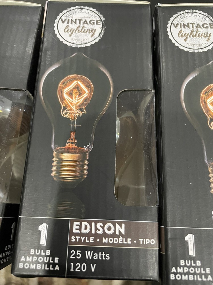 5X Vintage Lighting Edison Style Led Lightbulb 25 Watts