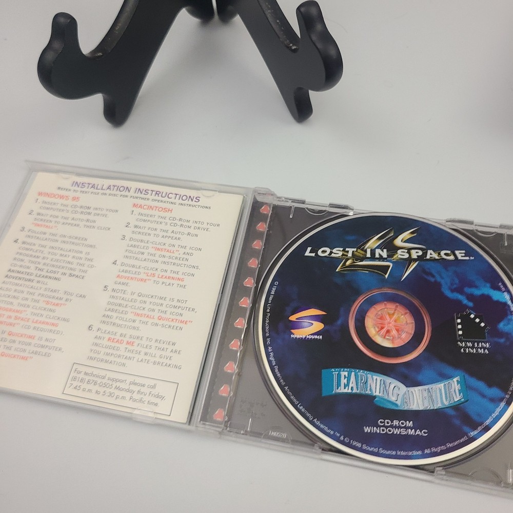 Lost In Space Animated Learning Adventure PC Windows 95 MAC