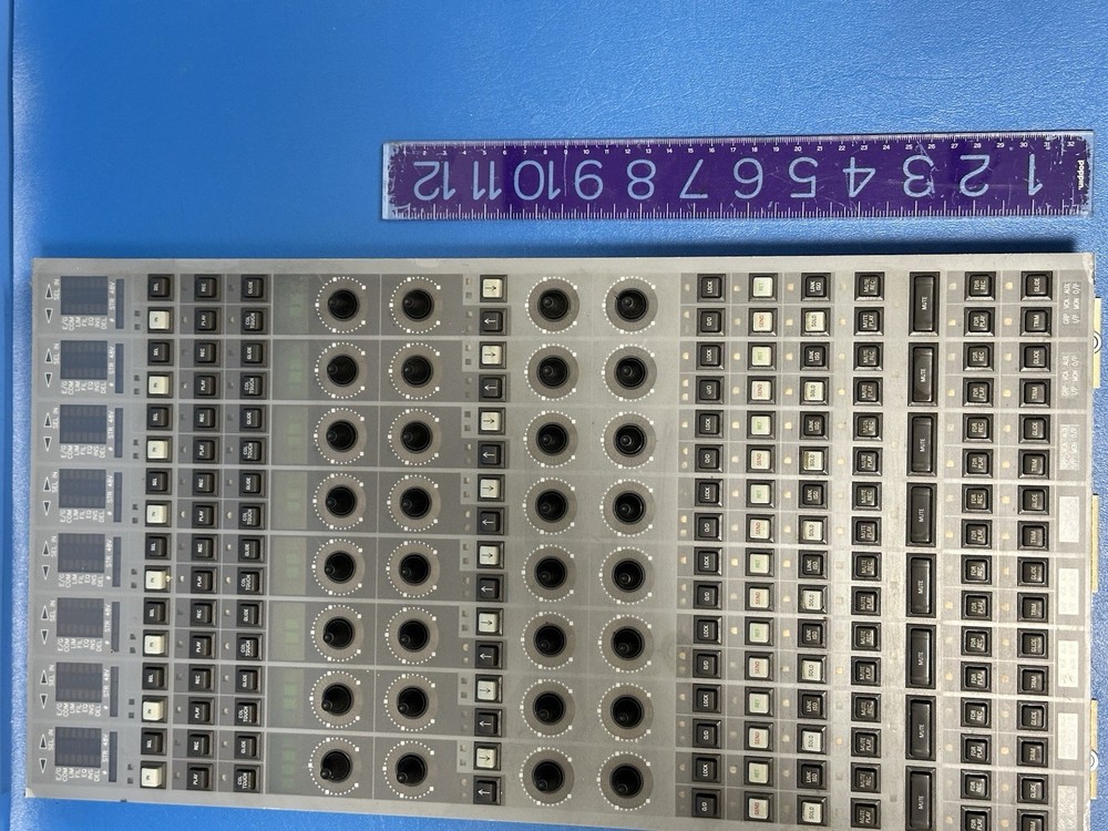 NEVE CONSOLE MIXING BOARD CONTROL PANEL PART FROM 1991