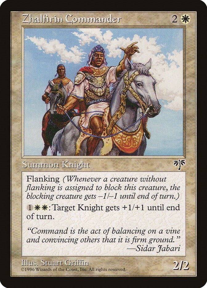 Zhalfirin Commander Mirage N/A MTG MP