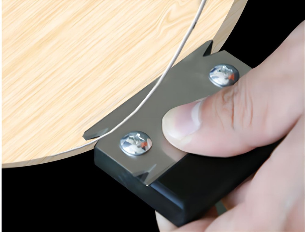 Professional Woodworking Edge Trimmer with Ergonomic Handle - Compact Design