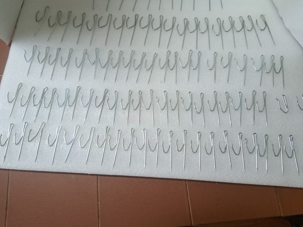 95 Assorted Drapery Pin Hook, Curtain Pin hooks Read Description For Sizes