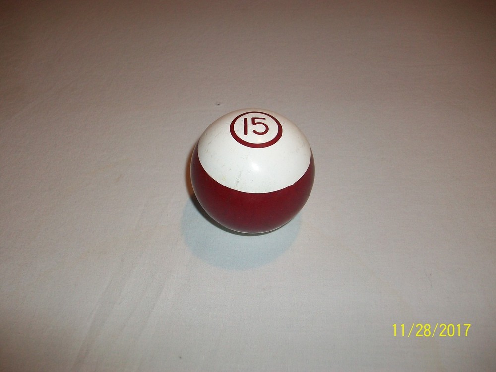 Vintage #15 Maroon Aramith Billiard Pool Single ring Replacement