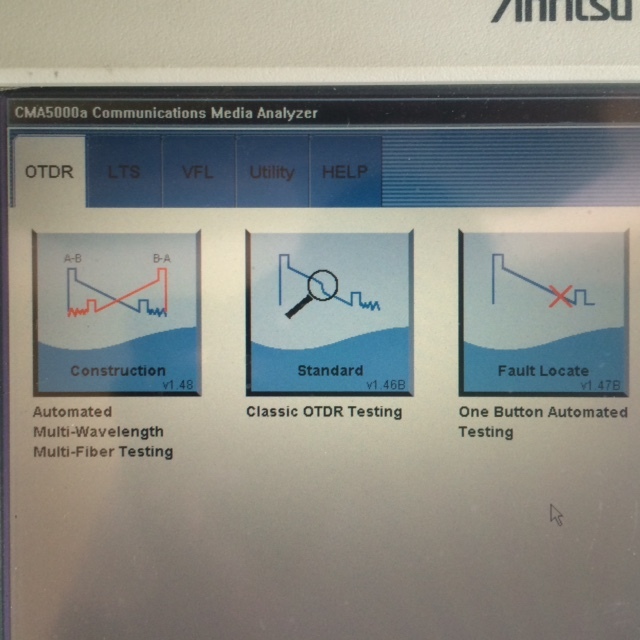 Anritsu CMA5000a Multi Layer Network Test OTDR/SOURCE VFL