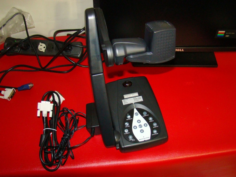 Avermedia Avervision 355AF P0F3 1080P 5M Document Camera Overhead Projector Test