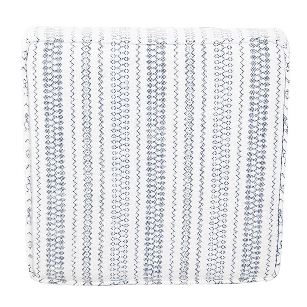 Home Decor | K7342-F2359 |Classic Square Storage Ottoman with Lift Off Lid |