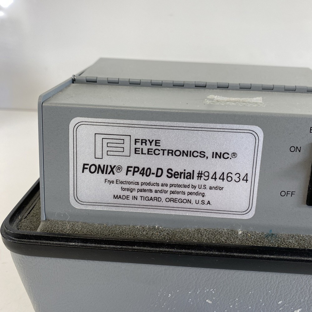 FRYE Electronics FONIX FP40-D HEARING AID ANALYZER