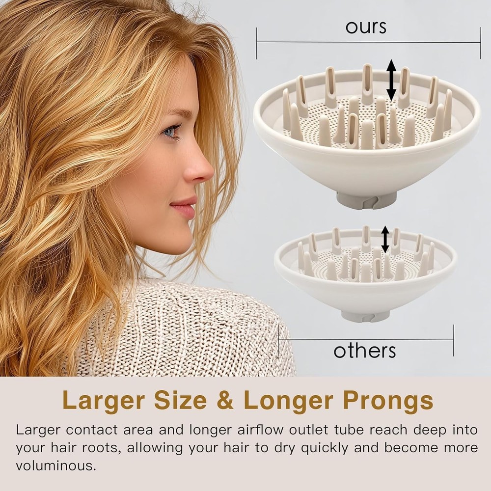 Large 5.7 Inch Diffuser for FlexStyle Dryer - Boost Volume & Reduce Drying Time