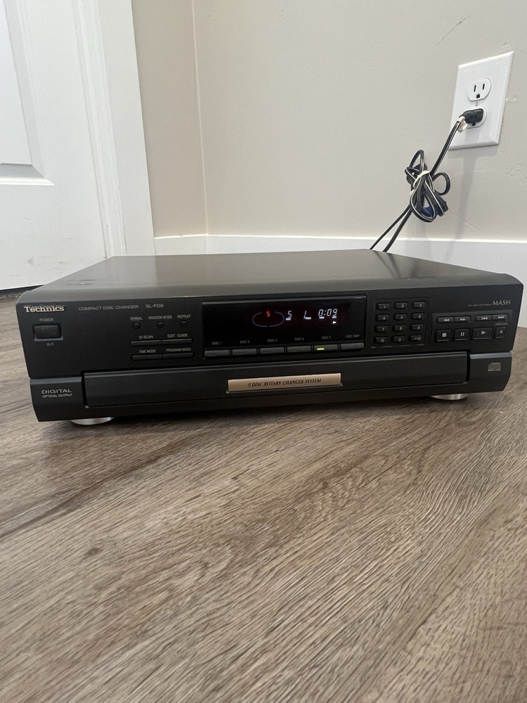 Technics 5-Disc CD Changer SL-PD9 Rotary Multi-Stage *TESTED & WORKING*