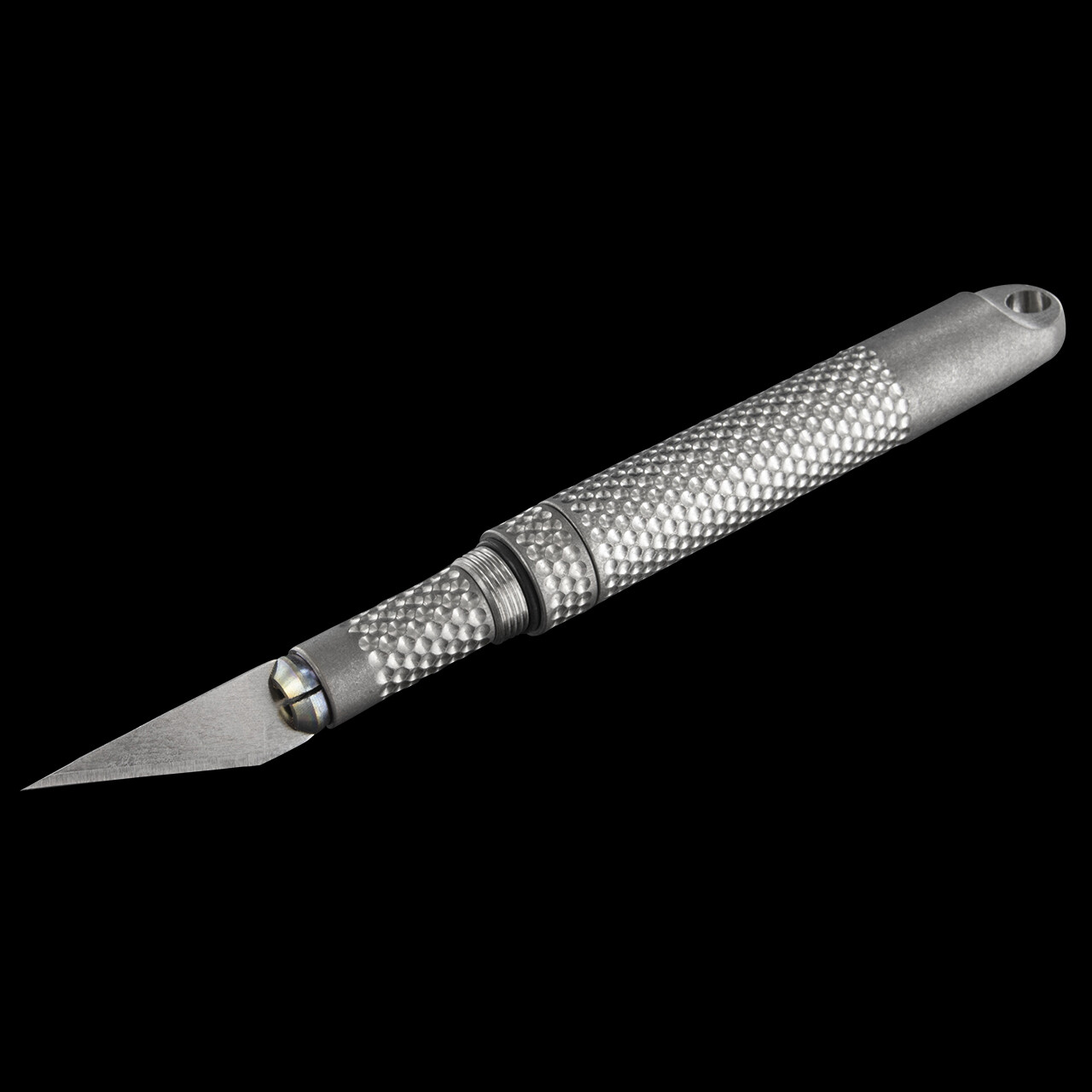 Maratac Key Ring Titanium Scalpel Grade-5 Titanium Non-Slip 18 Spare Blades