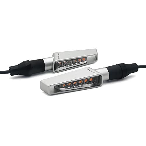 Mini Led Turn Signal Lights () Sequential Sliver-2pcs