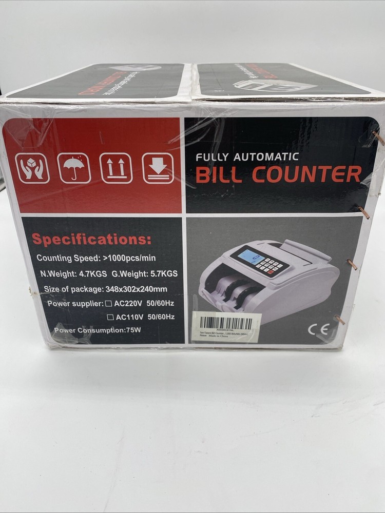 Ten Talent Fully Automatic Bill Counter