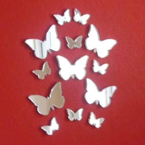 Decorative Big Wing Butterfly Bundle Mirrors (Several Colours & Sizes Available)