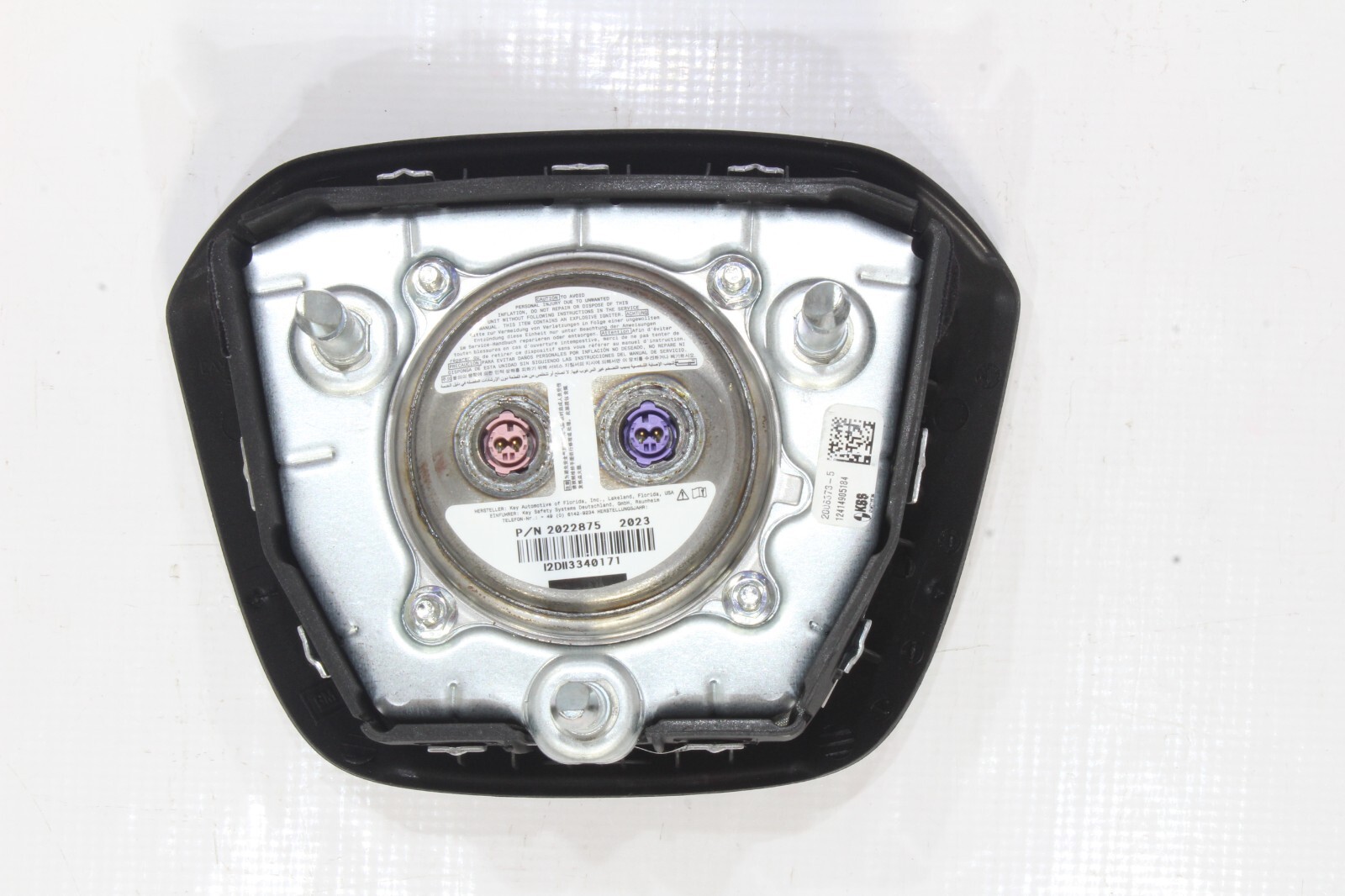 2019 2020 GMC ACADIA DENALI DRIVER WHEEL AIRBAG (3-PIN) OEM AIR BAG