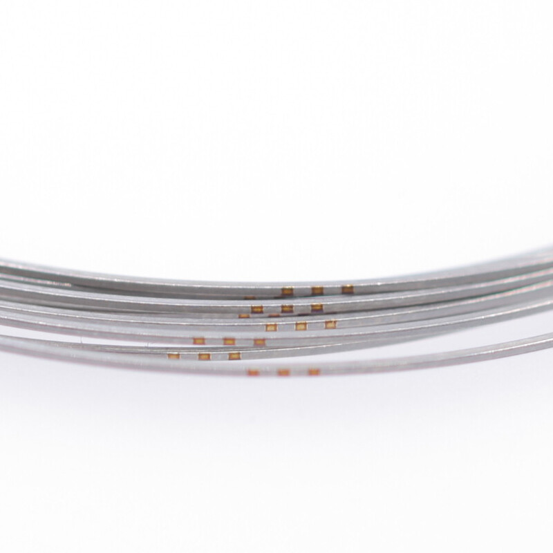Dental Orthodontic Arch wire Super elastic Ni-Ti Round Rectangular Natural Form