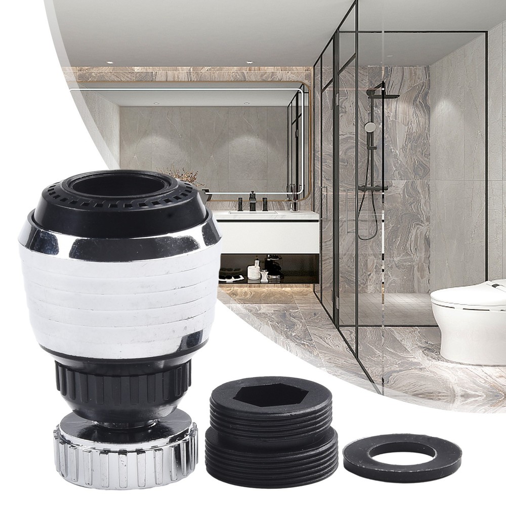 Rotating Faucet Aerator Single Handle Control Easy Installation Water Saving