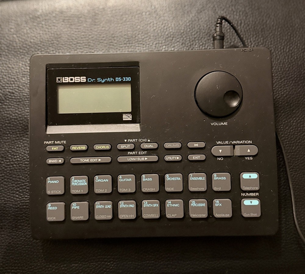 BOSS Dr. Synth DS-330 MIDI Controller W/ Cord Good Condition