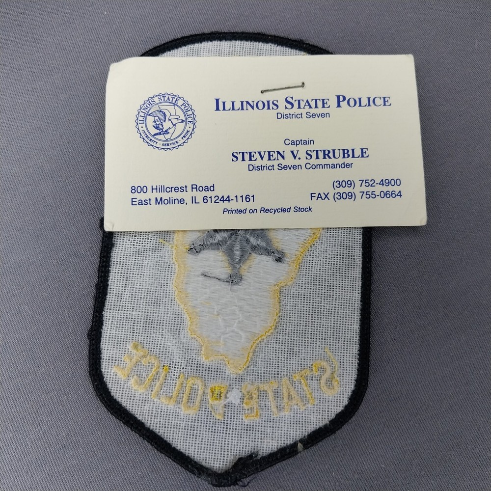 IL Illinois State Police 5" Patch