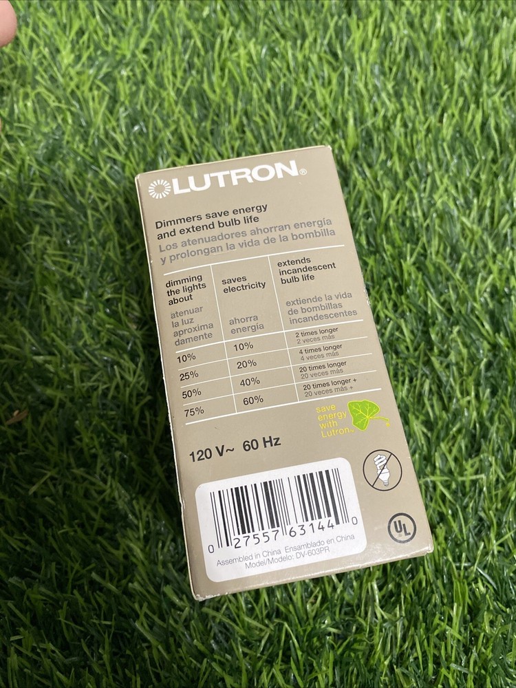 LUTRON DV-603PR-WH / DV603PRWH ( Sealed Box)